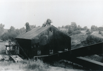 Bin house, Alton Brick Co., Maryland Heights, Missouri.