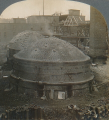 A Kiln of Tile Being Fired, Laclede-Christy, St. Louis, Missouri