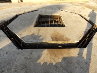 Installed rebar