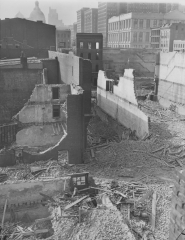 View looking west from City Block 60.