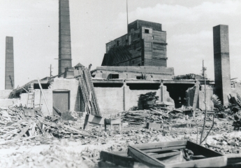 Parker-Russell Mining & Manufacturing Co. Factory under demolition