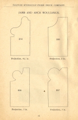 54JambArchMouldings205_206_207_214