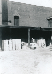 Crafting fire brick for shipment, Mitchell Fire Clay Company