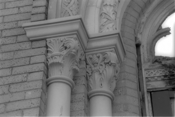 Terra cotta entrance details.