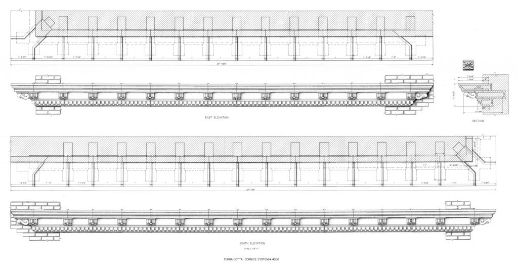 Terra Cotta Cornice #4308 | National Building Arts Center